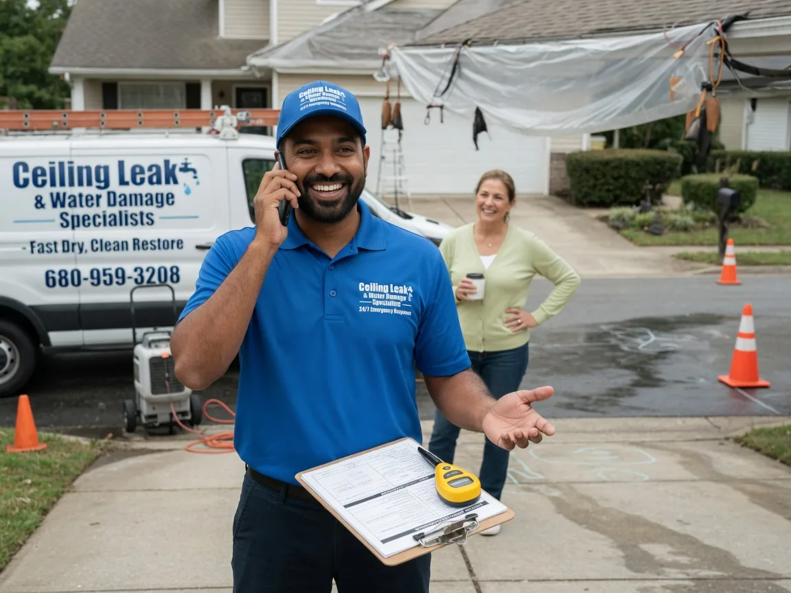 Ceiling Leak Cleanup Dubois, WY FAQs